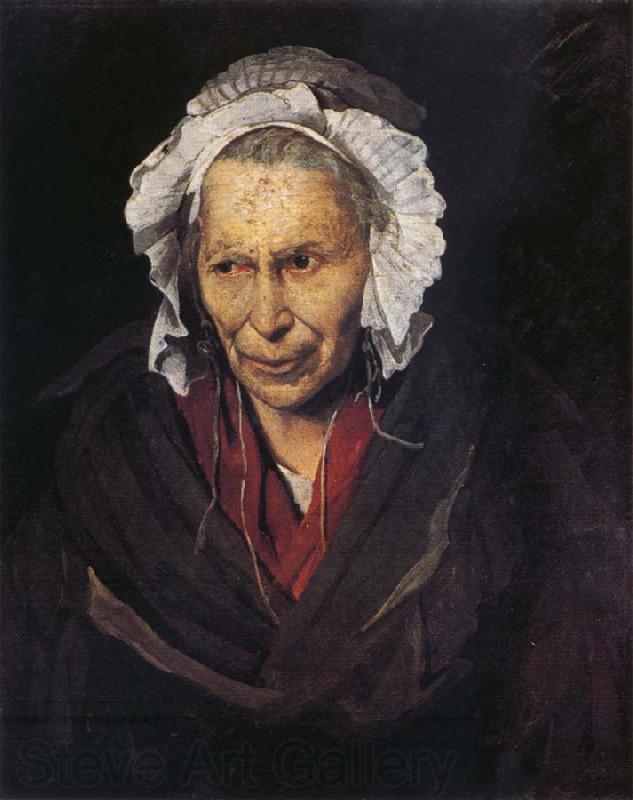 Theodore Gericault The Madwoman Norge oil painting art